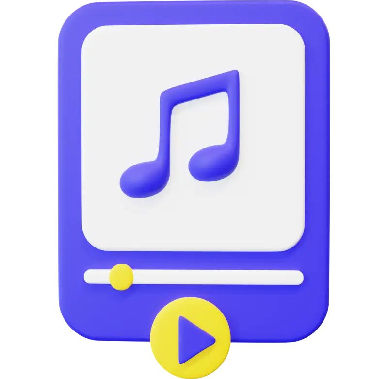 MP4 and MP3 supported